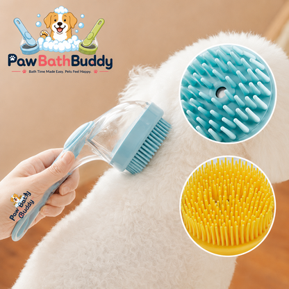 PawBathBuddy™ 2-in-1 Pet Bath Brush
