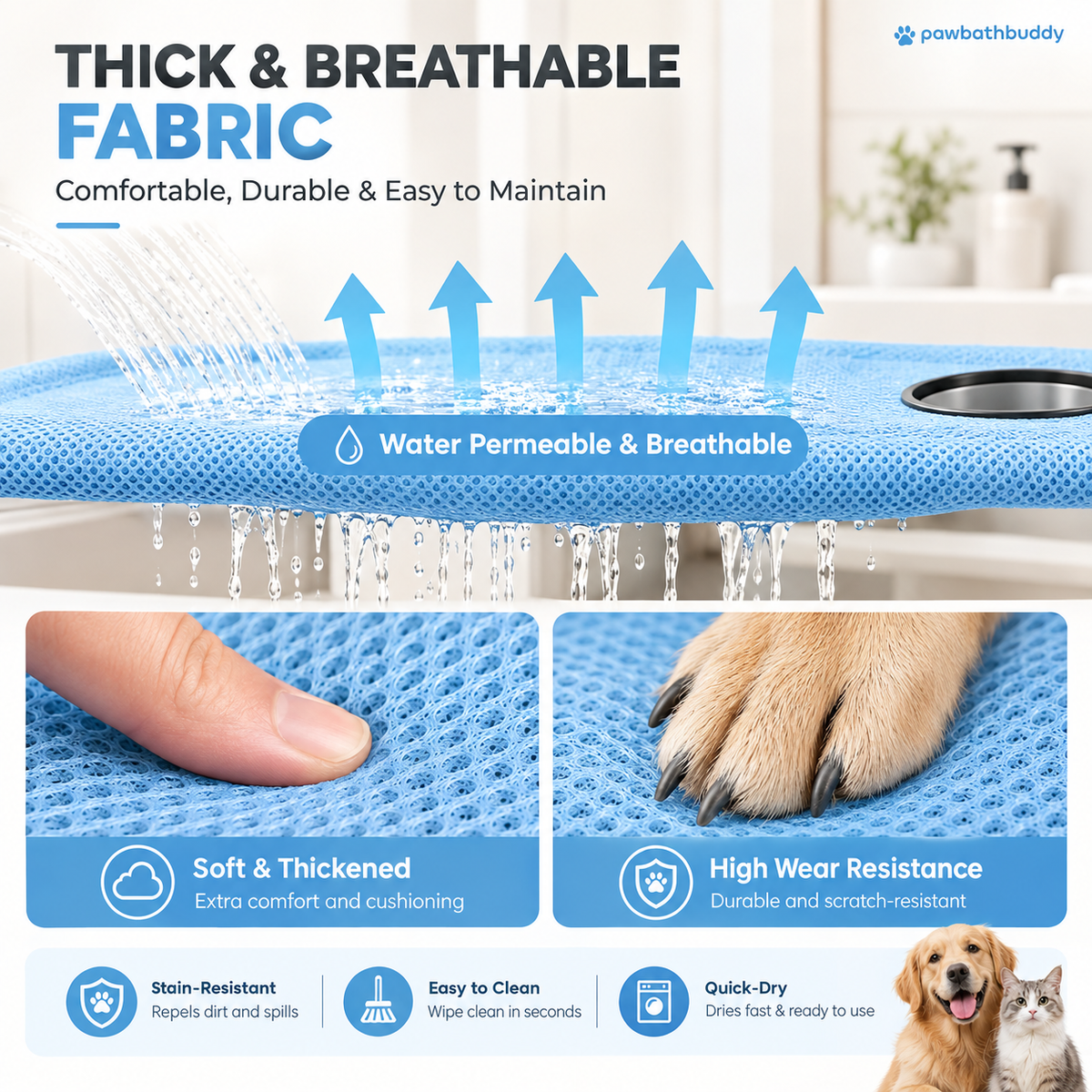 PawBathBuddy™ BathNest